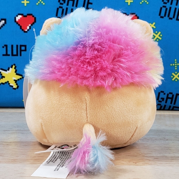 Squishmallow Leonard the Lion 5" UltraSoft Valentine's Day Holiday Plush Toy NWT - Picture 4 of 12